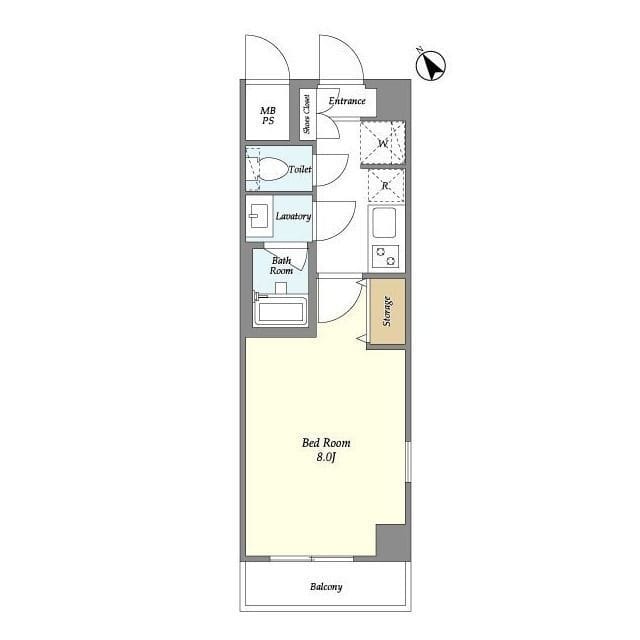 ミリアレジデンス赤坂 404