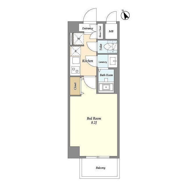 ミリアレジデンス赤坂 406