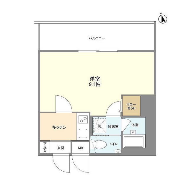 ミリアレジデンス赤坂 802