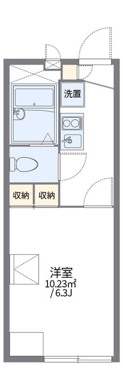 レオパレスメゾンリベルテ 211 間取り図