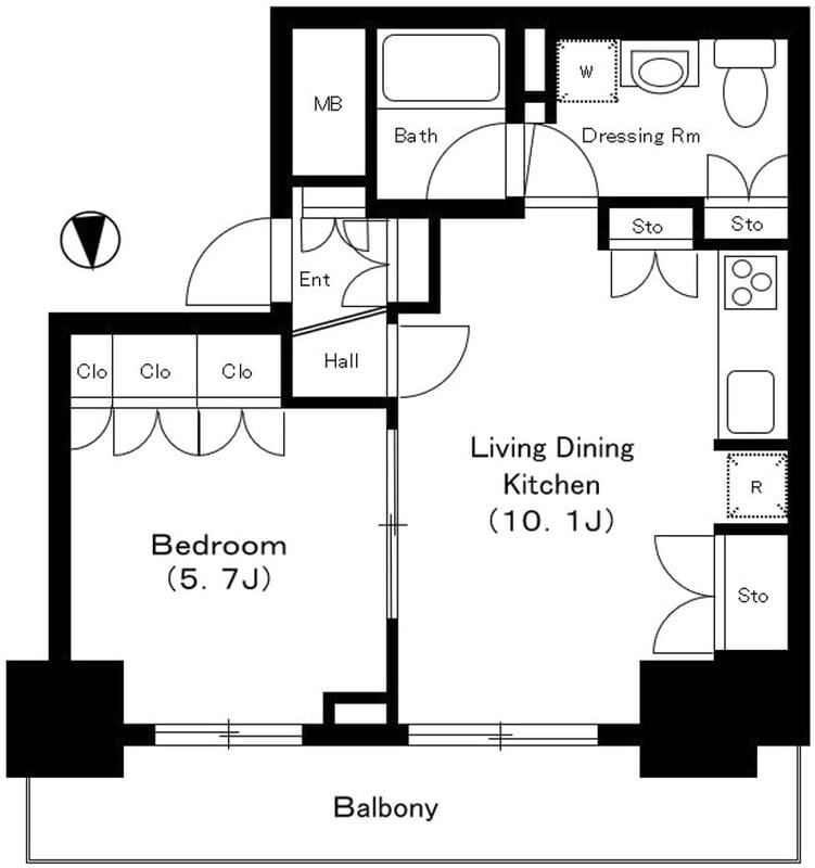 品川タワーフェイス 1709