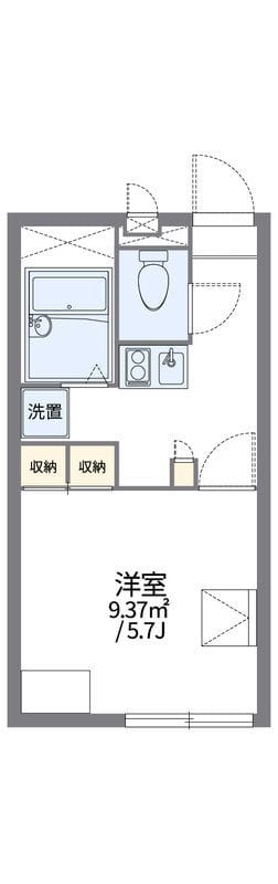 レオパレスLUMIERE 102 間取り図