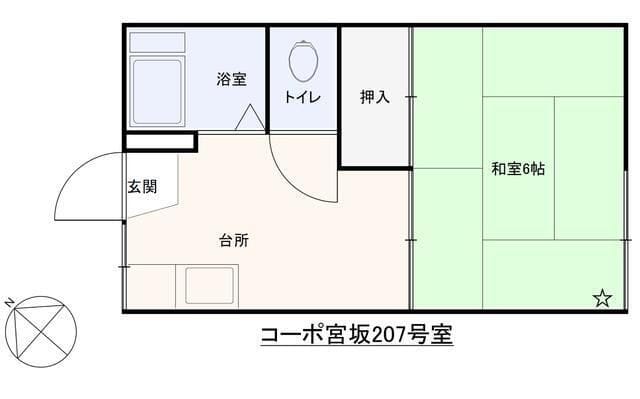 コーポ宮坂の写真