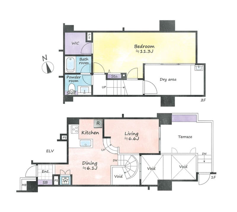朝日サテライト六本木 104