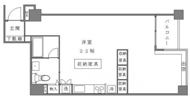 朝日サテライト六本木 203