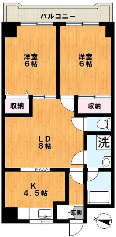 産盟ハイツの写真