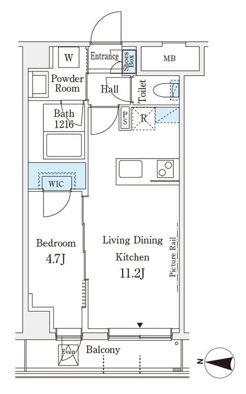 ラ・カーサ広尾 302