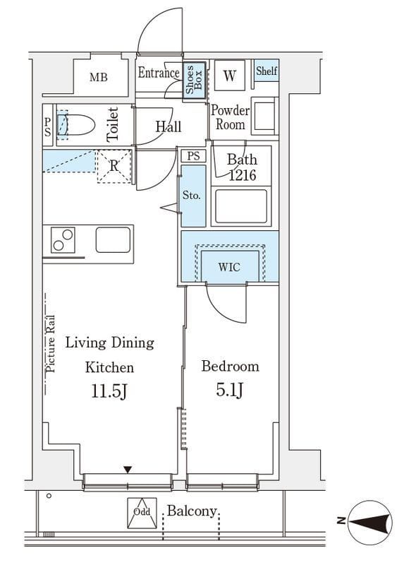 ラ・カーサ広尾 303