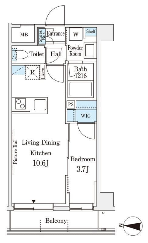 ラ・カーサ広尾 405