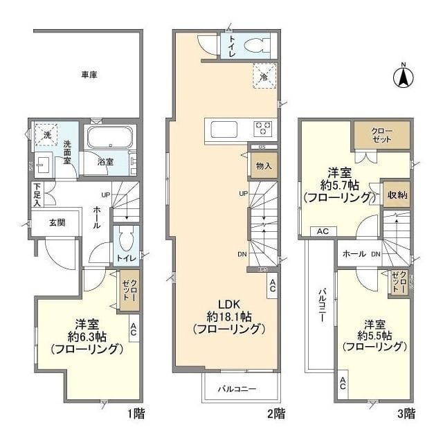 Kolet大森#05 34.9万円/入力なし/なし