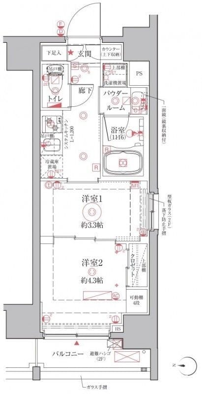 クレイシアIDZ台東竜泉 202