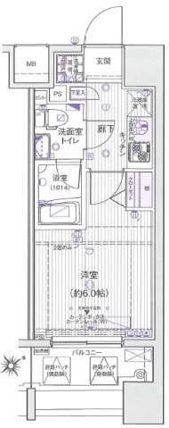 ザ・ヴァレッシア蒲田シティ 1107