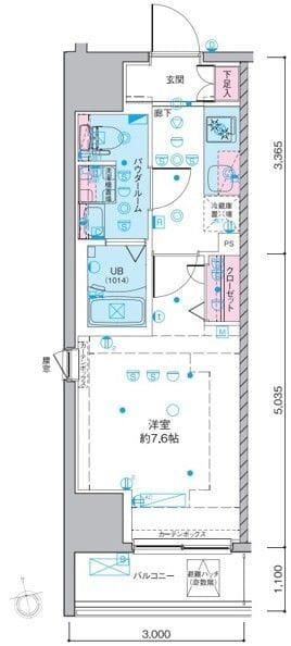 ジェノヴィア東向島Ⅱスカイガーデン 1001