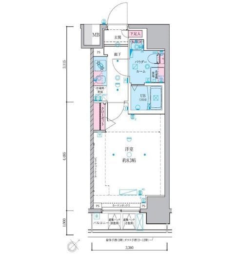 ジェノヴィア東向島Ⅱスカイガーデン 902