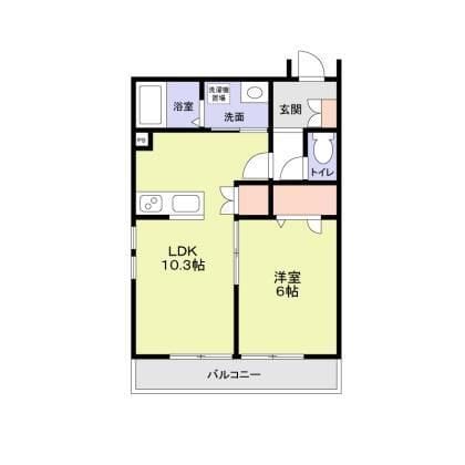 Casa Brillante 102 間取り図
