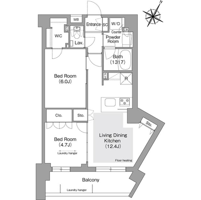 コンフォリア・リヴ文京護国寺 102