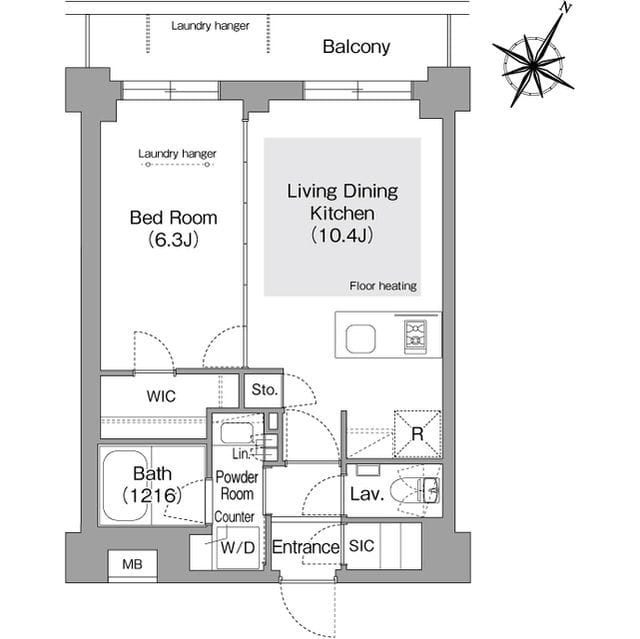 コンフォリア・リヴ文京護国寺 201