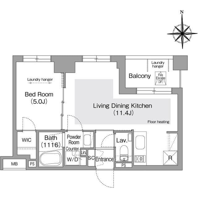 コンフォリア・リヴ文京護国寺 204