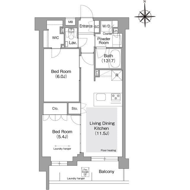 コンフォリア・リヴ文京護国寺 212