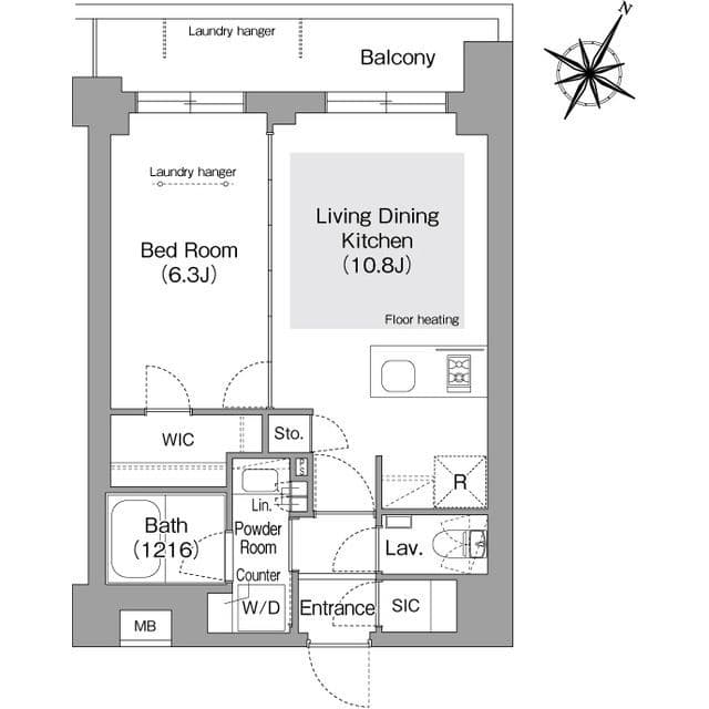 コンフォリア・リヴ文京護国寺 303