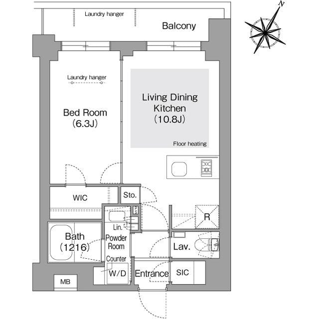 コンフォリア・リヴ文京護国寺 303