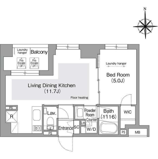 コンフォリア・リヴ文京護国寺 404