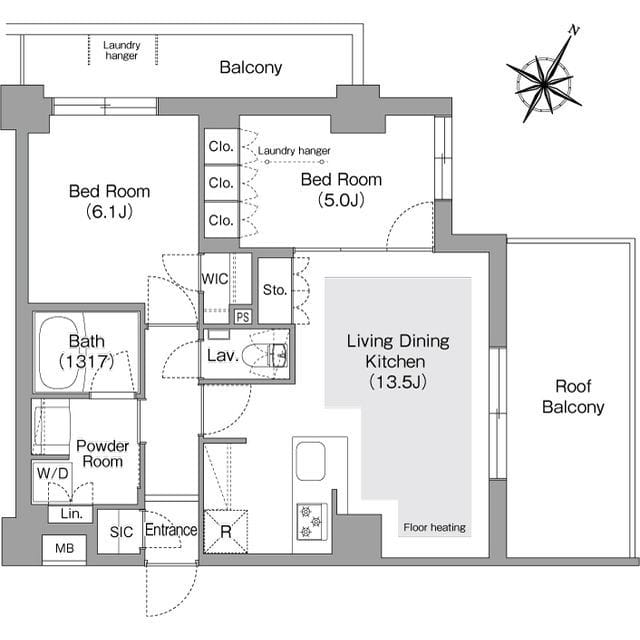コンフォリア・リヴ文京護国寺 502