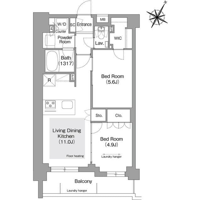 コンフォリア・リヴ文京護国寺 505