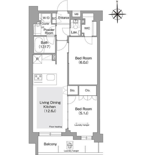 コンフォリア・リヴ文京護国寺 507
