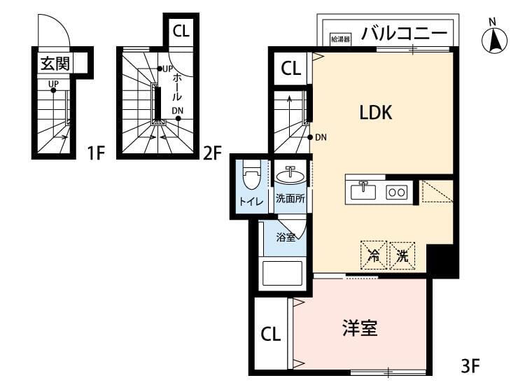 Wood Crest 天沼 Residence 301