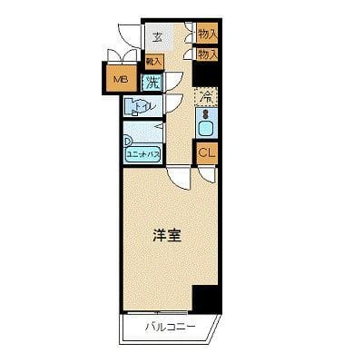 ラグーンシティ文京小石川 704 間取り図