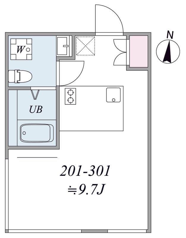 trias332 201 間取り図