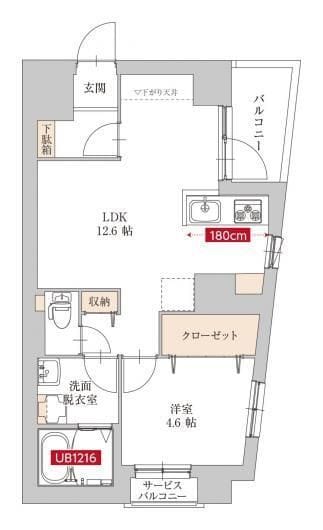 Mahoroba 302 間取り図