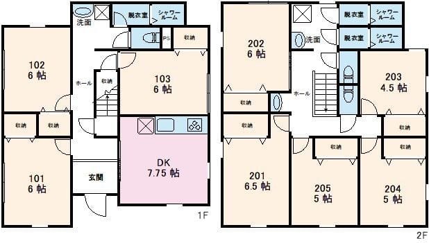 ピースコート小竹向原 203