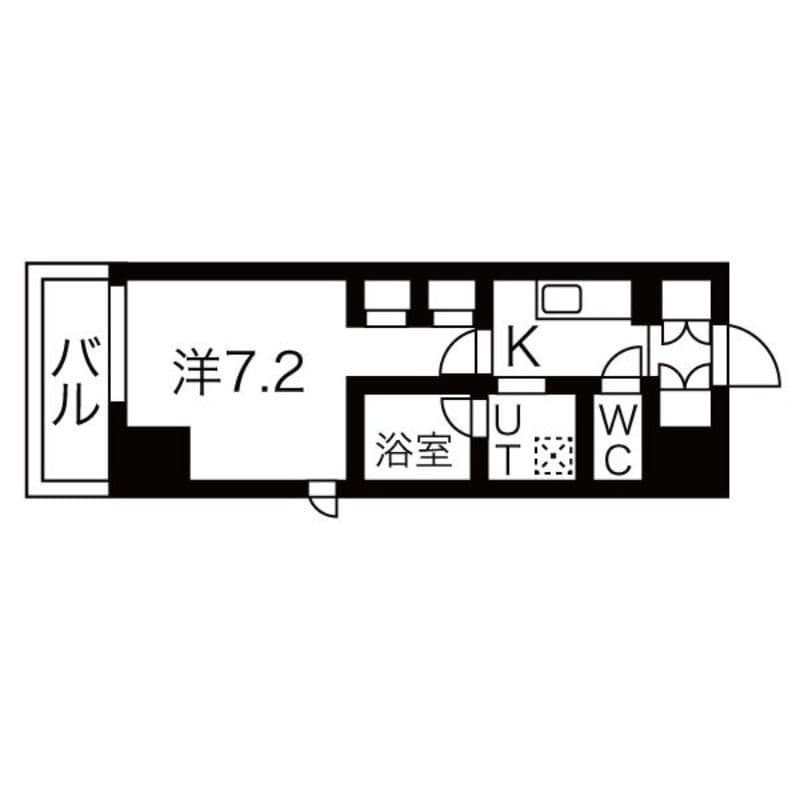 シーズンフラッツ押上サウス 301 間取り図