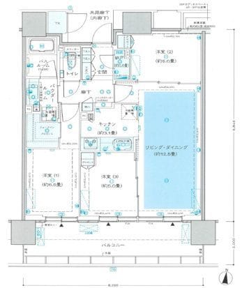 シティタワー綾瀬 1206