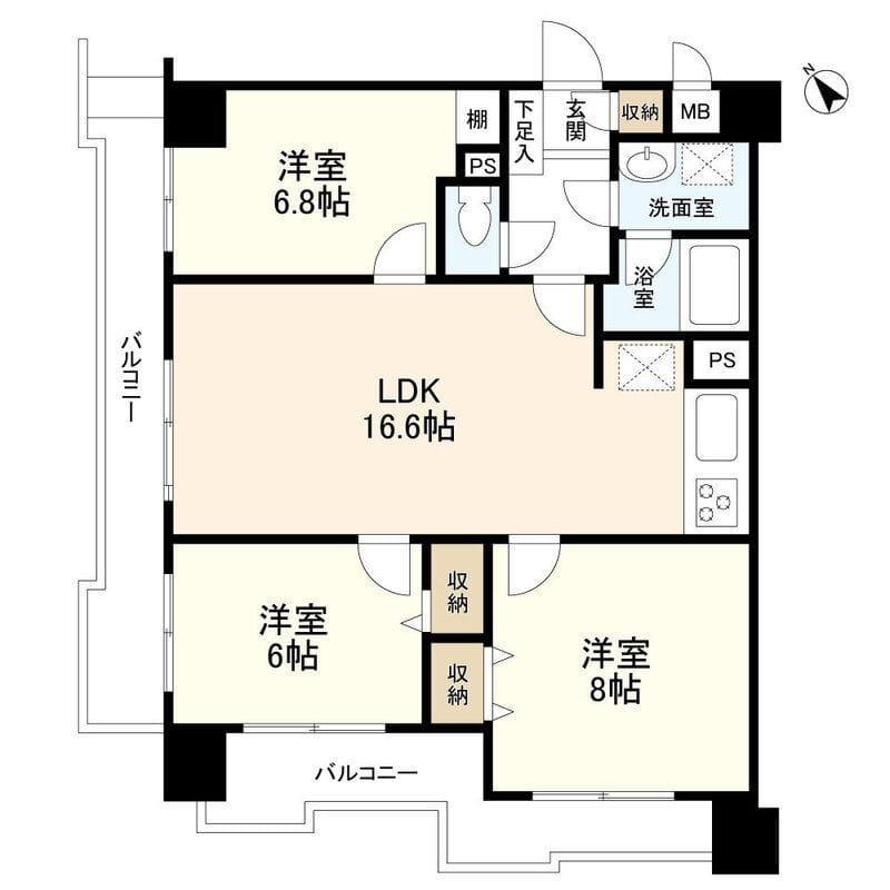 五反田リーラハイタウン 904 間取り図
