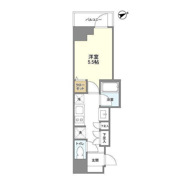 ORSUS大井町 0801 間取り図