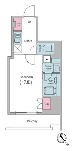 レジディア文京本郷Ⅲ 1204