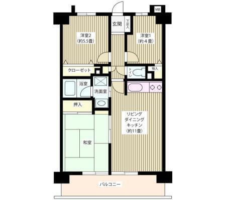 ヴェルデ武蔵野 303