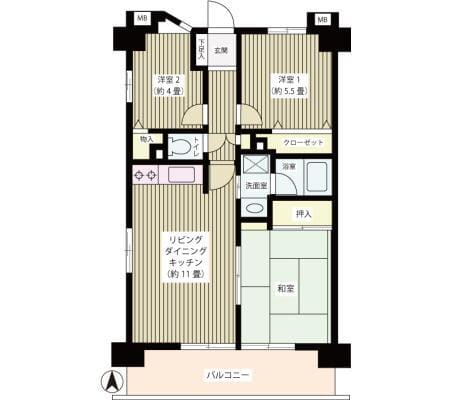 ヴェルデ武蔵野 505