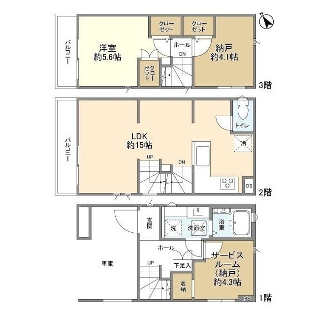 Kolet浦安 20.2万円/入力なし/なし 間取り図