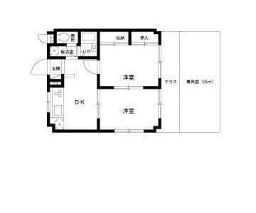 セブンライツ・イマイ 102 間取り図