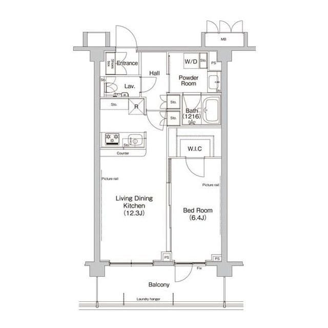 ヒューリックレジデンス新宿戸山 0406