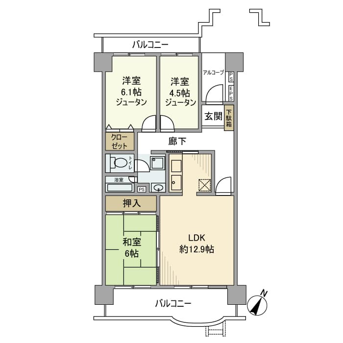 ネオハイツ江戸川台A棟 902