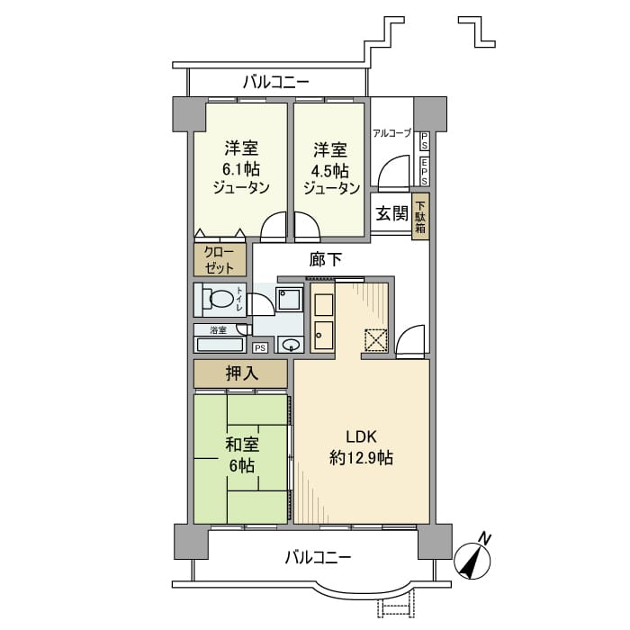 ネオハイツ江戸川台A棟 902