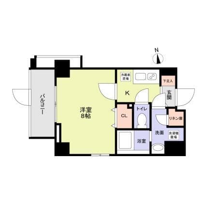 ルーセントK台東 101 間取り図