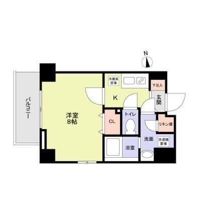 ルーセントK台東 402 間取り図