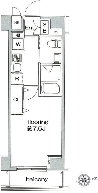 グランヴァン亀戸Ⅲ 0103