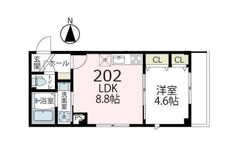 クリンゲル元住吉 202